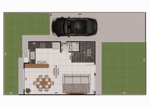 Planta Unidade 1 e 2 - A